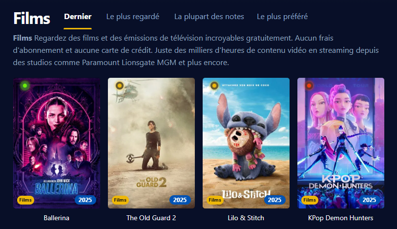 Aperçu de l'interface utilisateur de Wookafr